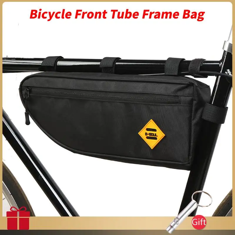 Bisiklet Üçgen Ön Tüp şasi çantası Polyester Bisiklet Çantaları Dağ Bisikleti Kılıfı Çerçeve Tutucu Eyer Paketi MTB Bisiklet Aksesuarları