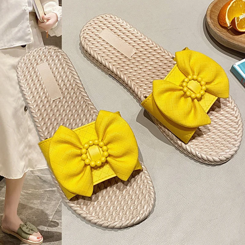 2023 Kadın Sandalet Yaz Rahat Slaytlar Rahat PVC Terlik Katı Flip Flop platform sandaletler Bayanlar Kapalı Açık Ayakkabı
