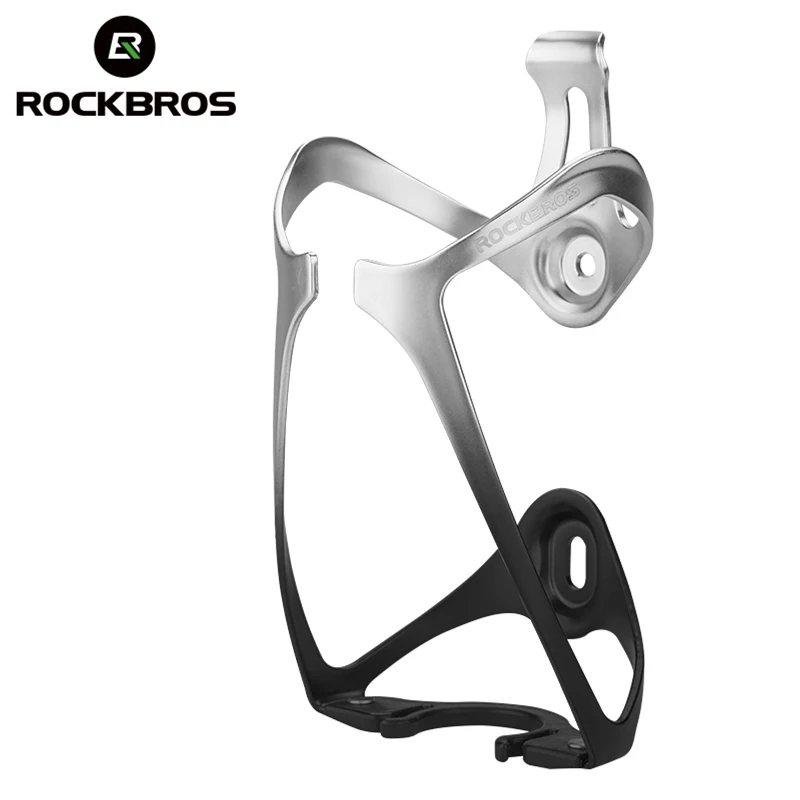 Rockbros resmi şişe kafesi PC Renkli Ultralight galvanik MTB su ısıtıcısı tutucu Entegral kalıplı bisiklet aksesuarları
