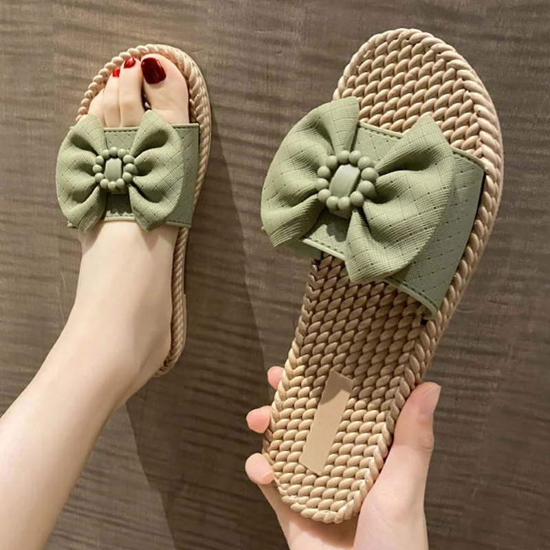 2023 Kadın Sandalet Yaz Rahat Slaytlar Rahat PVC Terlik Katı Flip Flop platform sandaletler Bayanlar Kapalı Açık Ayakkabı